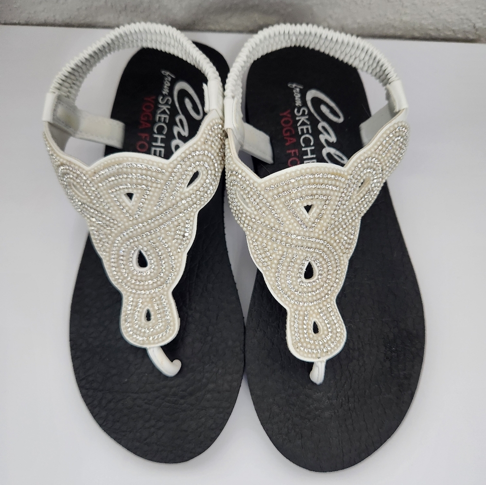 Skechers Women's White Sandals